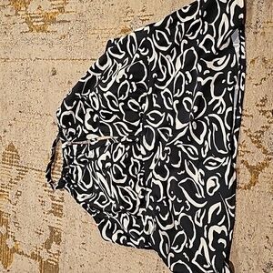 Time and Tru Women's Plus Swim Top